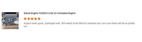 Diesel Engine TCD2012 L04 2V Complete Engine