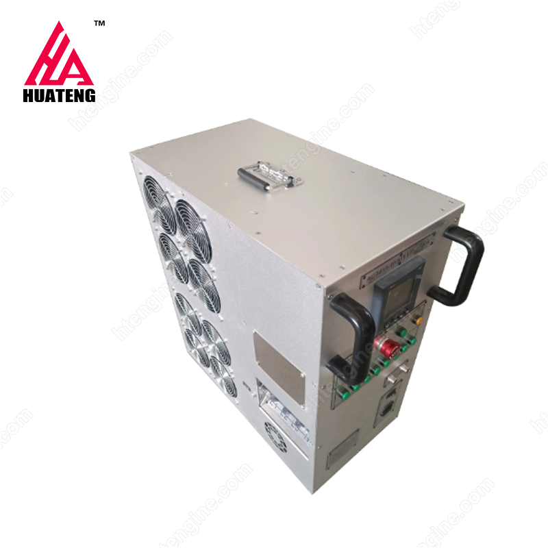 415V 100kw pure resistive gray portable intelligent AC load bank for data center testing