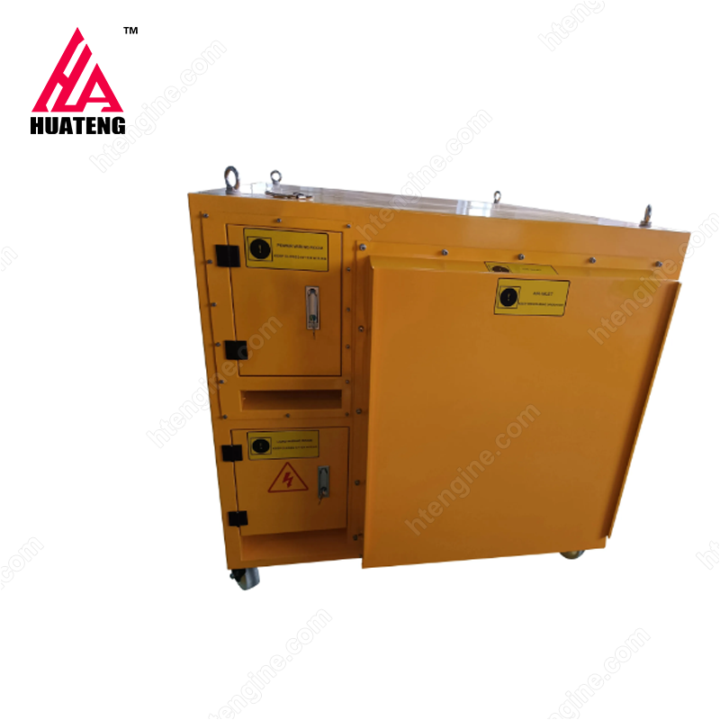 New yellow AC380V-400kW resistive intelligent AC load cabinet