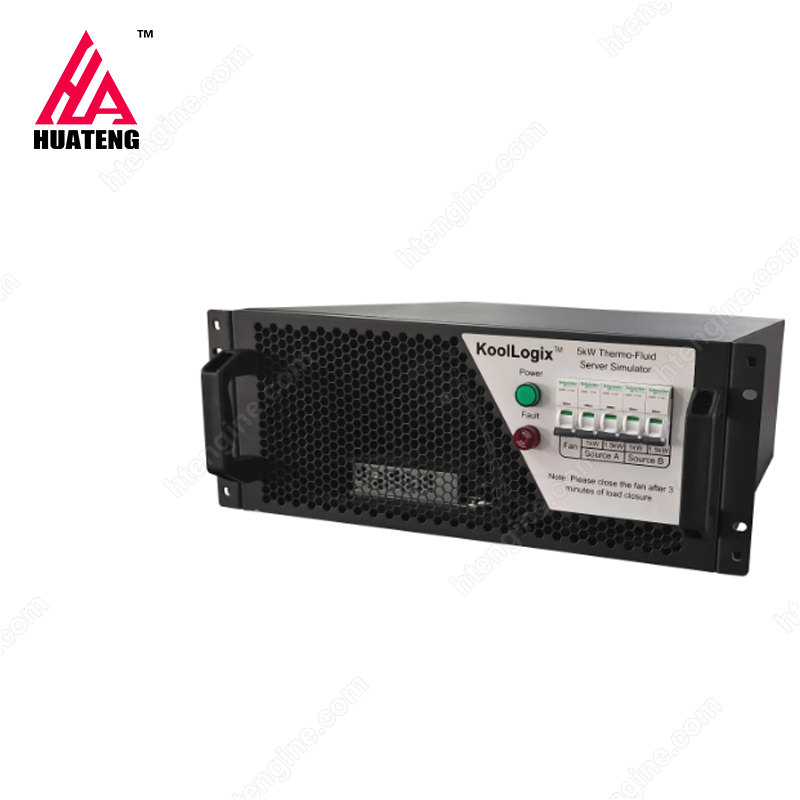 The new black AC240V-5KW rack mounted load bank can be used for data center testing