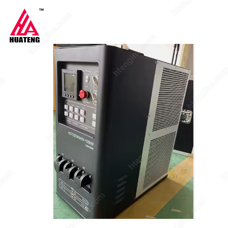 Black dual voltage portable ACT220/440V-100kW automatic AC load bank